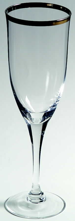 Gold & Platinum Fluted Champagne by Noritake-1