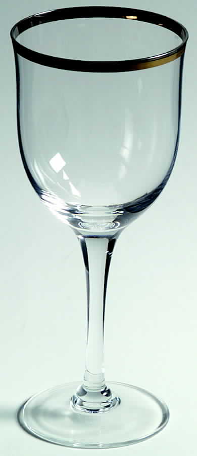 Gold & Platinum Wine Glass by Noritake-1