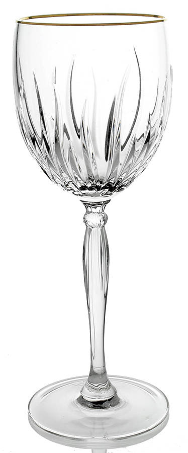 Granbury-Gold Wine Glass by Noritake-1