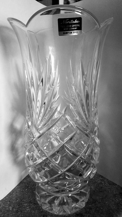 Hampton Hall 25" Flower Vase by Noritake-1