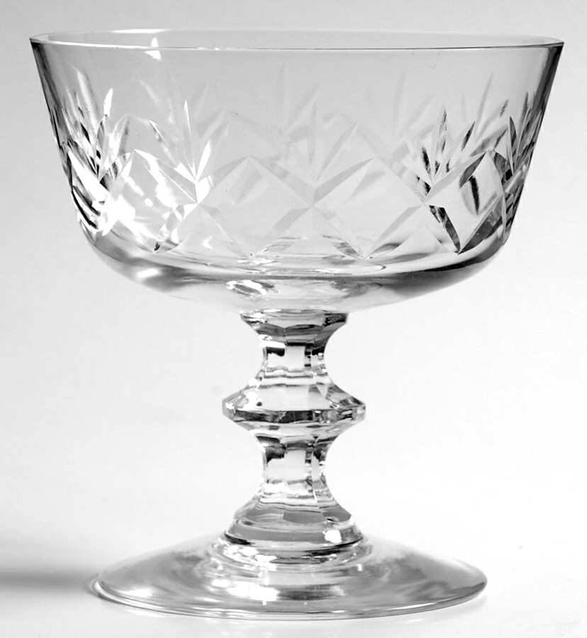 Heritage-Clear (Cut) Champagne/Tall Sherbet by Noritake-1