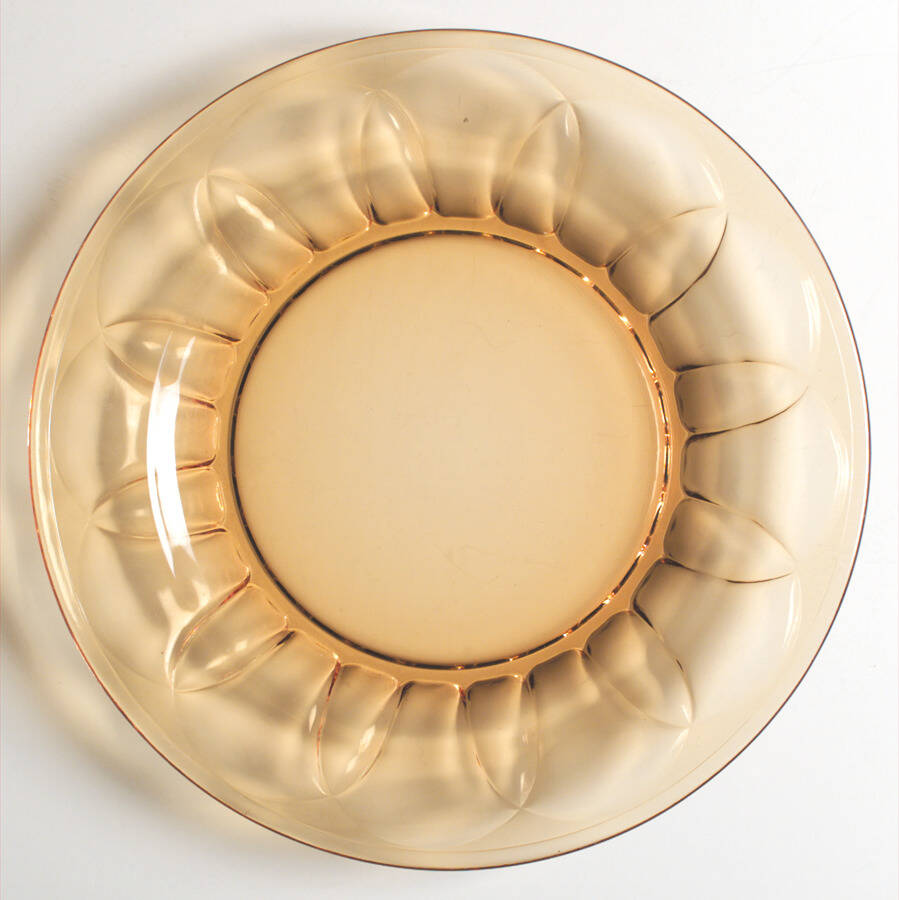 Perspective-Amber Luncheon Plate by Noritake-1