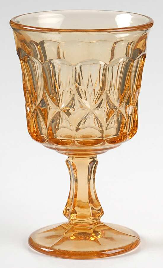Perspective-Amber Wine Glass by Noritake-1