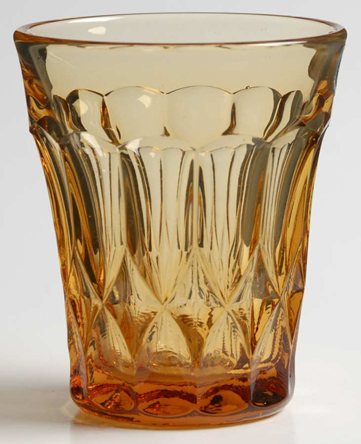 Perspective-Amber Flat Juice Glass by Noritake-1