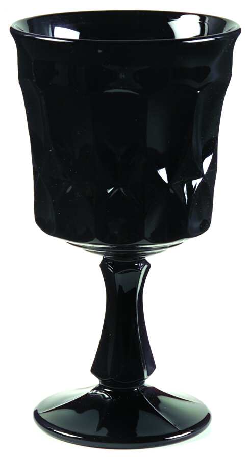 Perspective-Black Water Goblet by Noritake-1