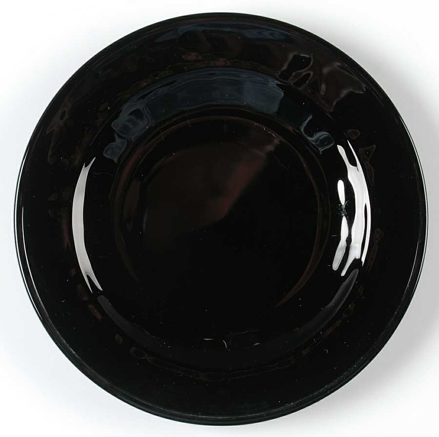 Perspective-Black Luncheon Plate by Noritake-1