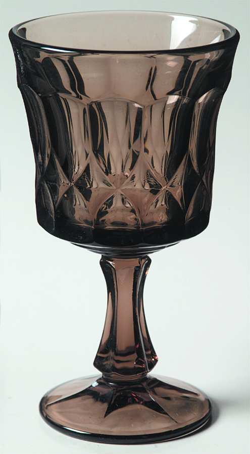 Perspective-Brown Water Goblet by Noritake-1