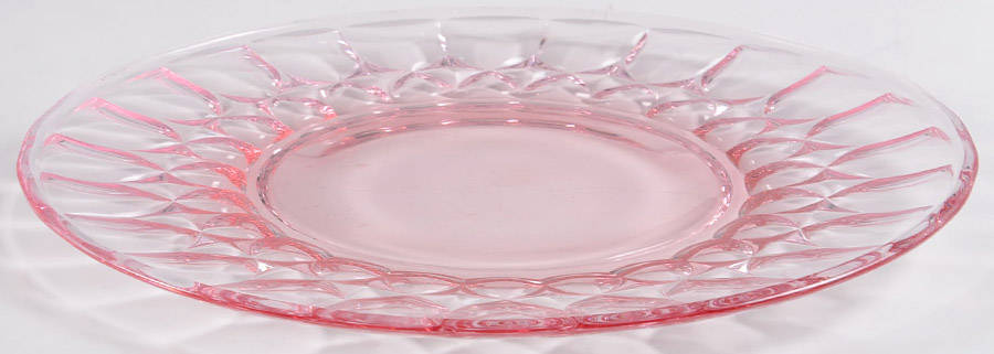 Perspective-Pink Luncheon Plate by Noritake-1