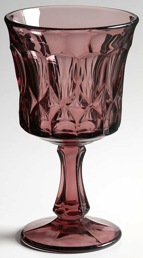 Perspective-Plum Water Goblet by Noritake-1