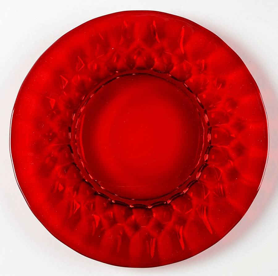 Perspective-Ruby Luncheon Plate by Noritake-1