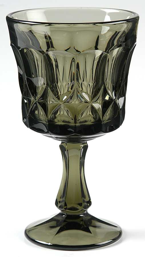 Perspective-Smoke-Grey Water Goblet by Noritake-1