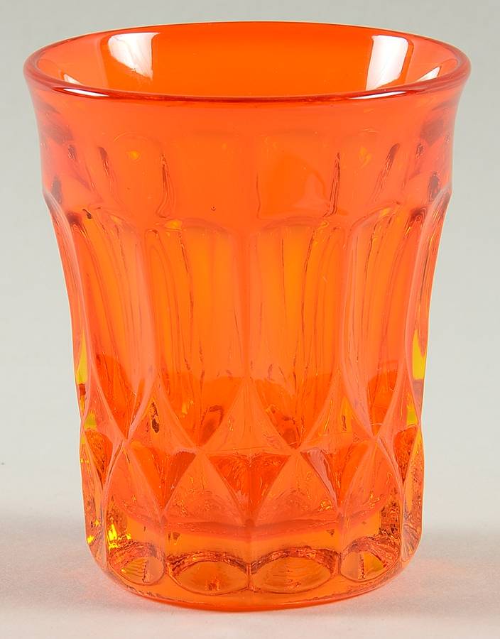 Perspective-Tangerine Flat Juice Glass by Noritake-1