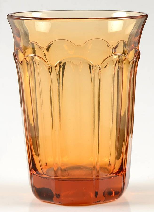 Provincial-Amber Flat Tumbler by Noritake-1