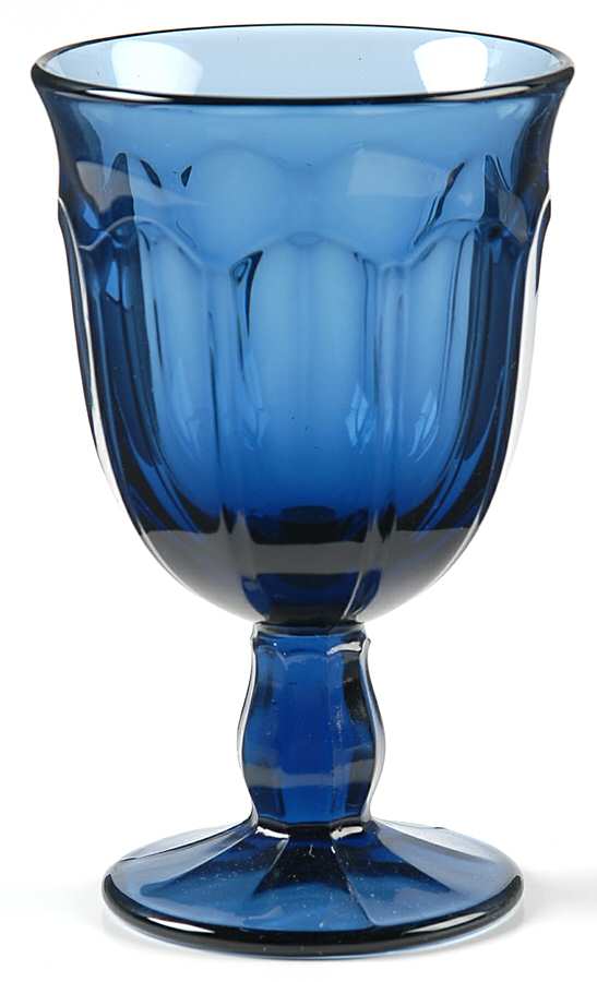 Provincial-Colonial (Dark) Blue  Wine Glass by Noritake-1