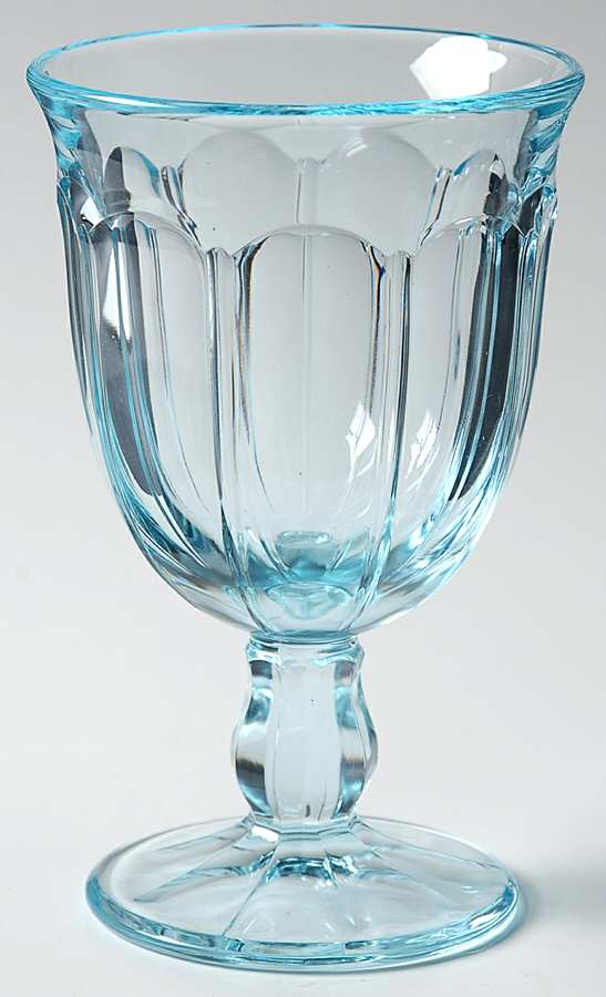 Provincial-Light Blue Wine Glass by Noritake-1