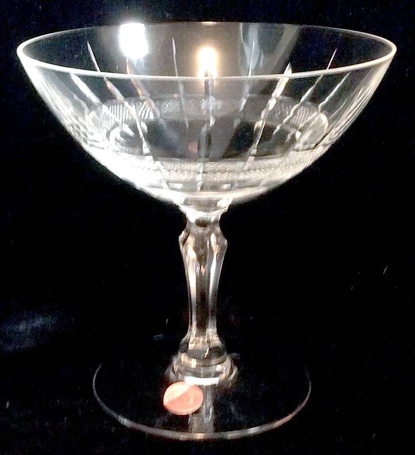 Promenade Champagne/Tall Sherbet by Noritake-1