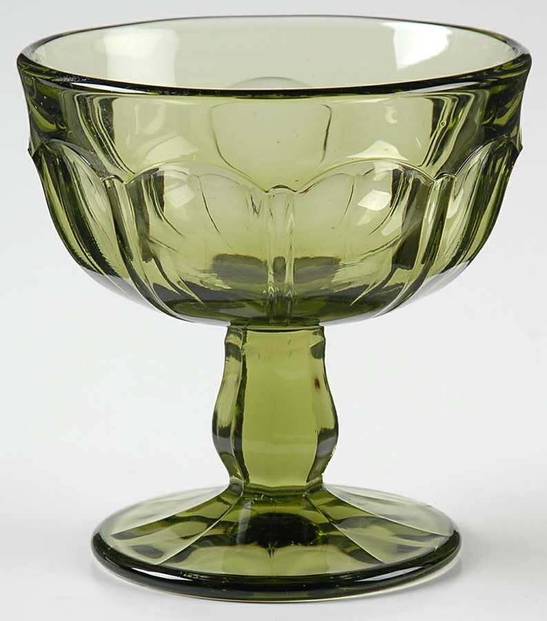 Provincial-Moss Green Champagne/Tall Sherbet by Noritake-1