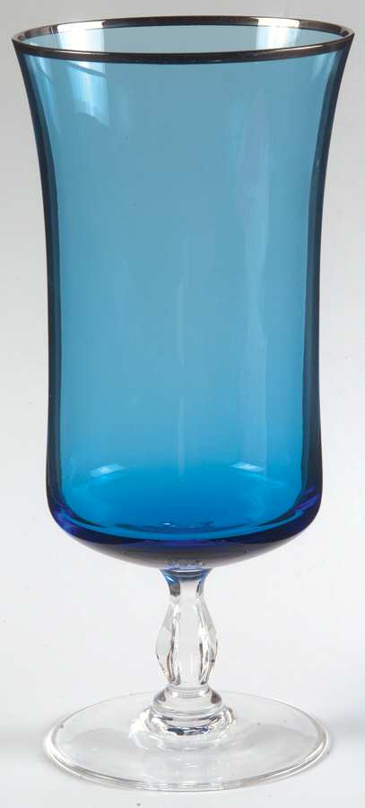 Rainbow-Blue (Platinum Trim) Iced Tea by Noritake-1