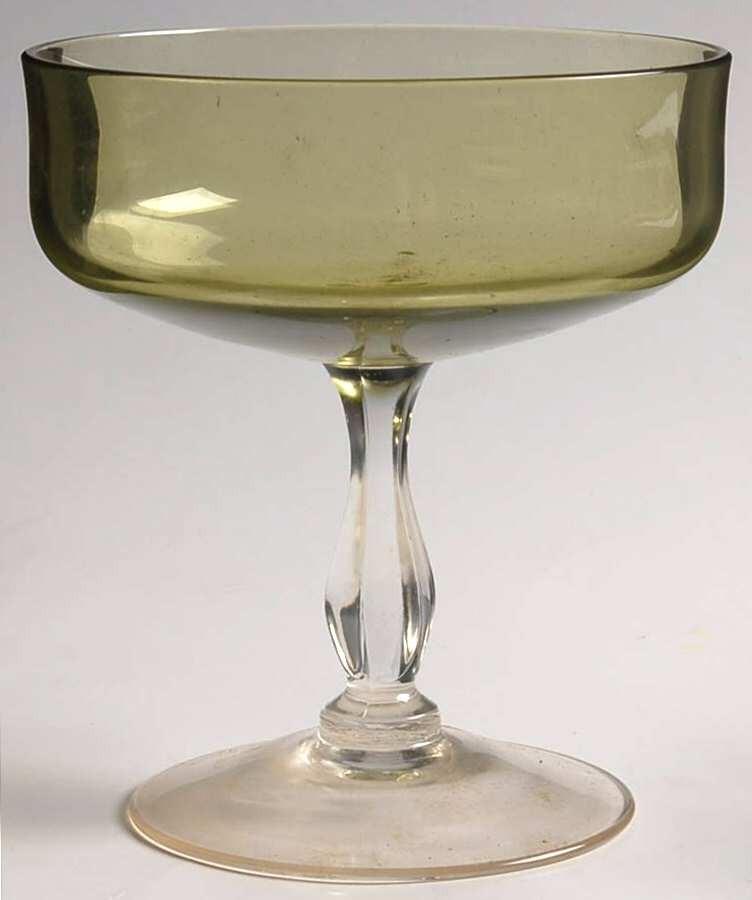 Rainbow-Dark Green (No Trim) Champagne/Tall Sherbet by Noritake-1