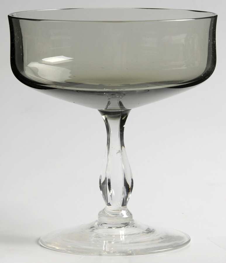Rainbow-Smoke (No Trim) Champagne/Tall Sherbet by Noritake-1