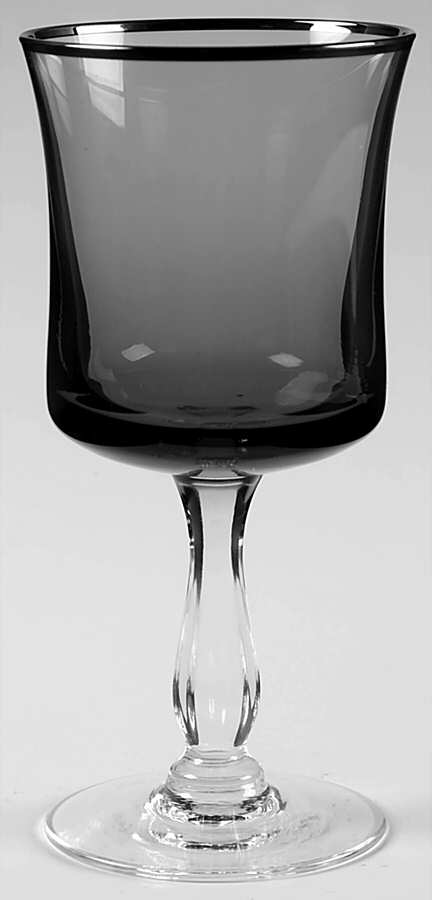 Rainbow-Smoke (Platinum Trim) Wine Glass by Noritake-1