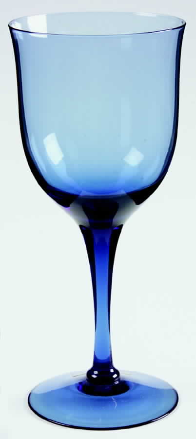 Remembrance-Dark Blue(Indigo) Water Goblet by Noritake-1