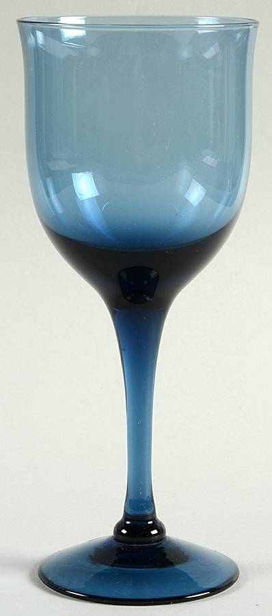 Remembrance-Dark Blue(Indigo) Wine Glass by Noritake-1