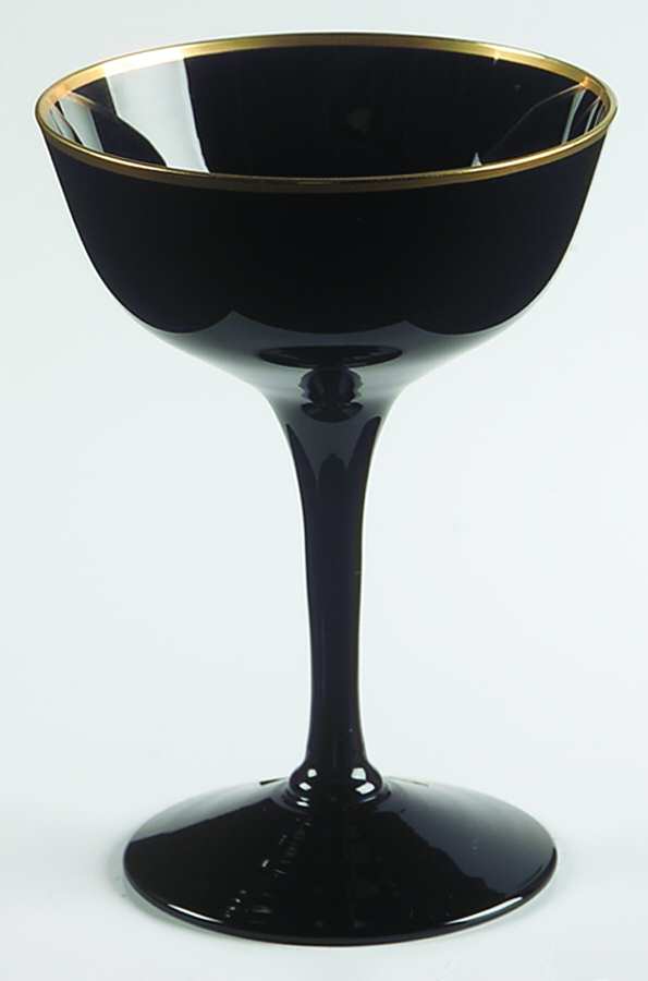 Remembrance-Ebony Champagne/Tall Sherbet by Noritake-1