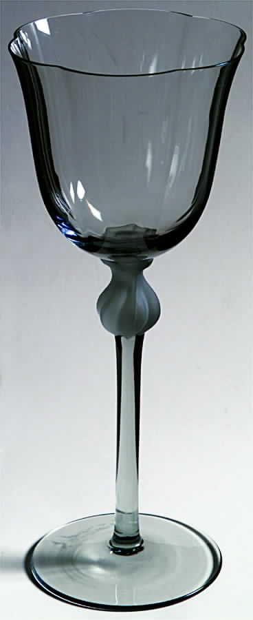 Resplendent-Gray Water Goblet by Noritake-1