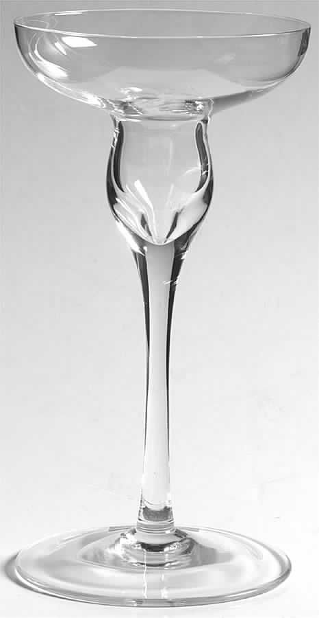 Royal Pierpont-Clear 7" Single Light Candlestick by Noritake-1