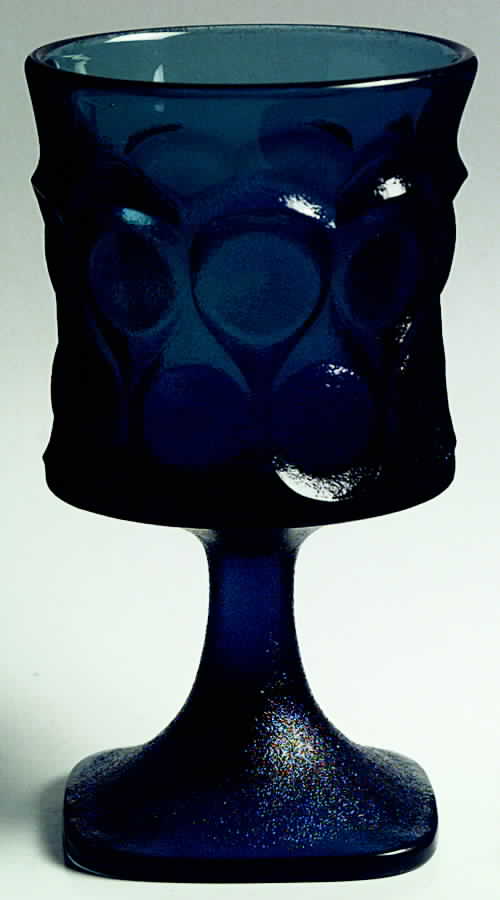 Spotlight-Blue Water Goblet by Noritake-1