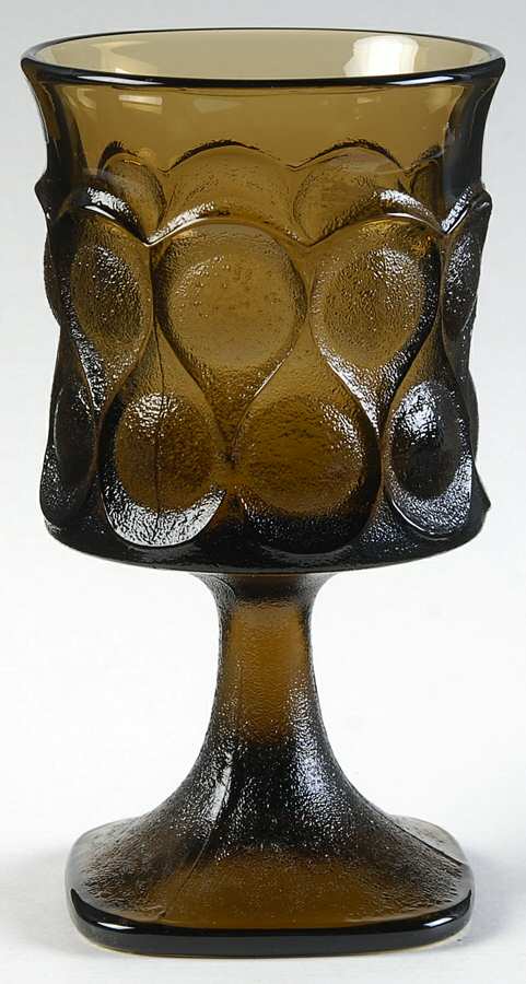 Spotlight-Walnut Brown Water Goblet by Noritake-1