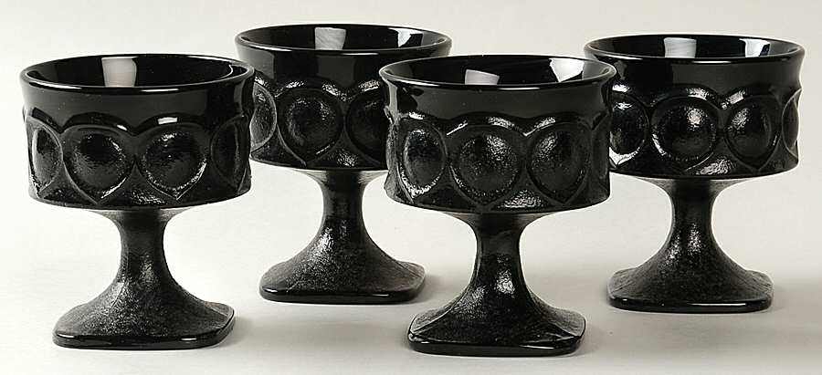 Spotlight-Ebony Champagne Tall Sherbet - Set of 4 by Noritake-1
