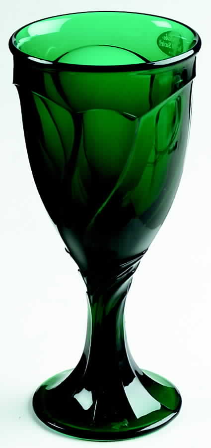 Sweet Swirl-Evergreen Wine Glass by Noritake-1