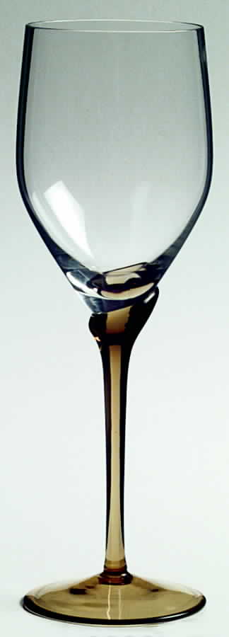 Verona-Amber Water Goblet by Noritake-1