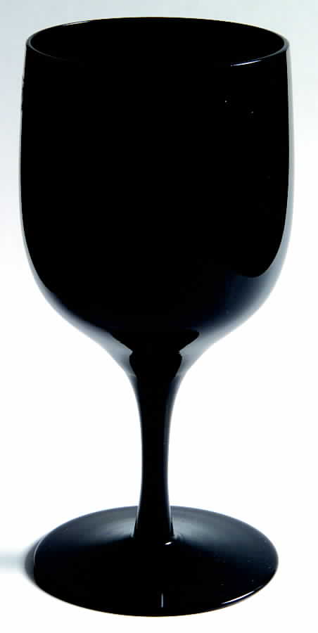 Viewpoint Black Water Goblet by Noritake-1