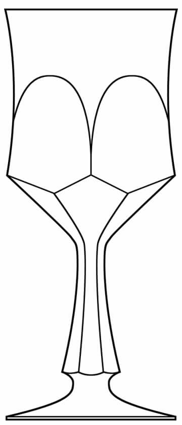 Andrea Water Goblet by Nachtmann-1