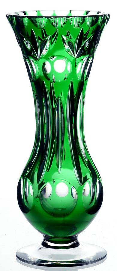 Bamberg (Curved in Bowl Shape) 8" Flower Vase by Nachtmann-1