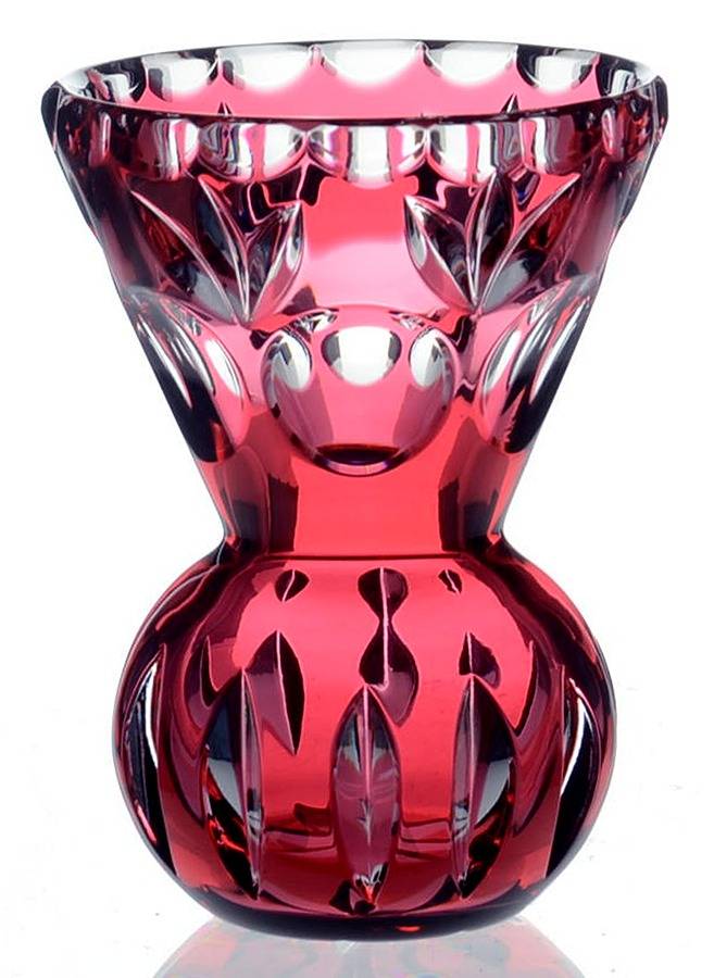 Bamberg (Curved in Bowl Shape) 4" Flower Vase by Nachtmann-1