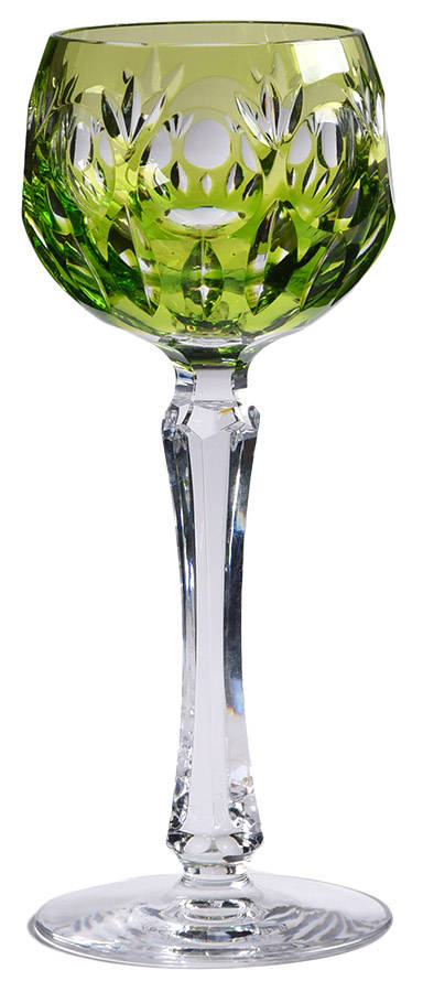 Bamberg (Curved in Bowl Shape) Green Hock Wine by Nachtmann-1
