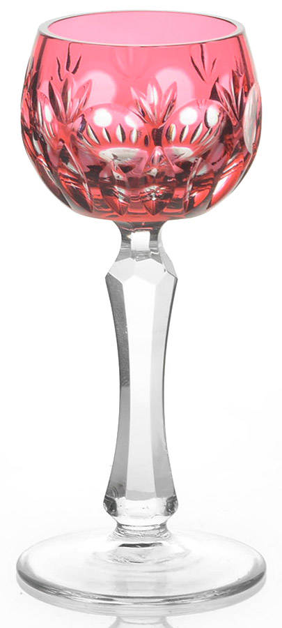 Bamberg (Curved in Bowl Shape) Ruby Cordial by Nachtmann-1