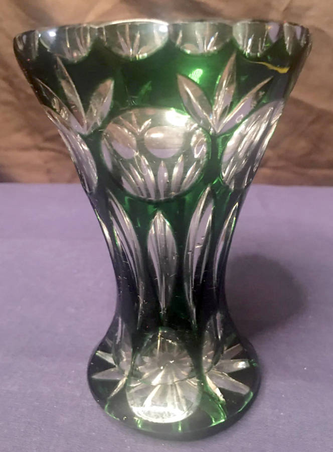 Bamberg (Curved in Bowl Shape) 4" Bud Vase by Nachtmann-1