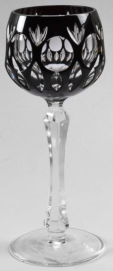 Bamberg (Curved in Bowl Shape) Black Hock Wine by Nachtmann-1