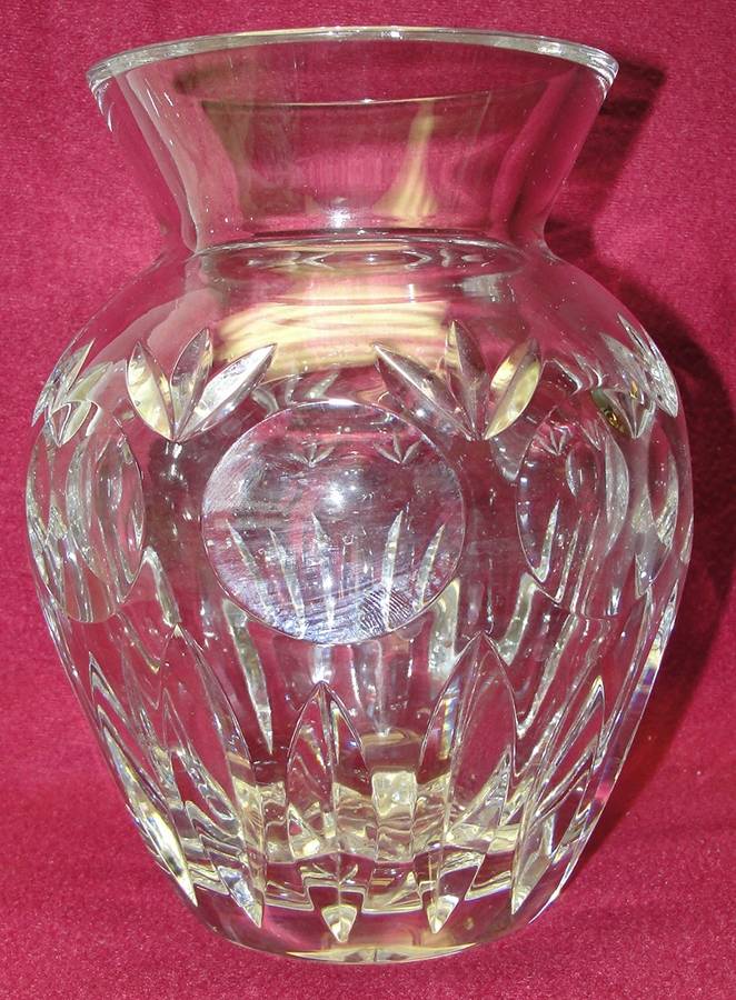 Bamberg (Curved in Bowl Shape) 7" Flower Vase by Nachtmann-1