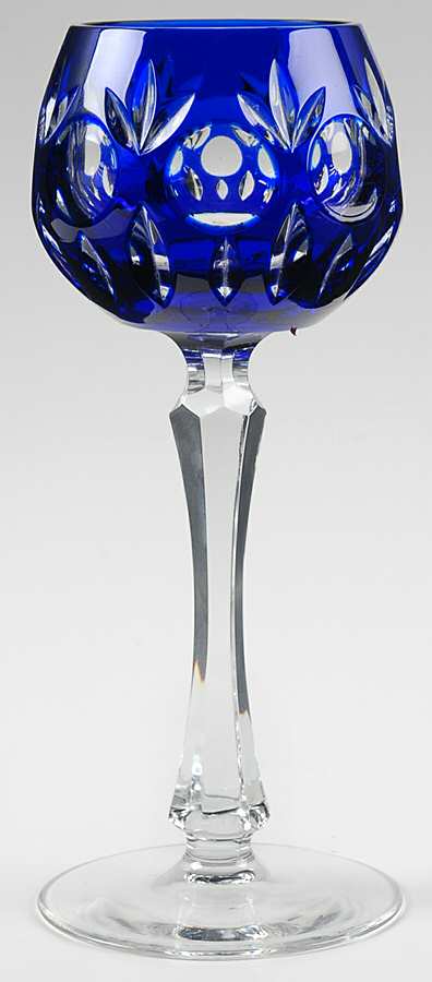 Bamberg (Curved in Bowl Shape) Cobalt Blue Hock Wine by Nachtmann-1