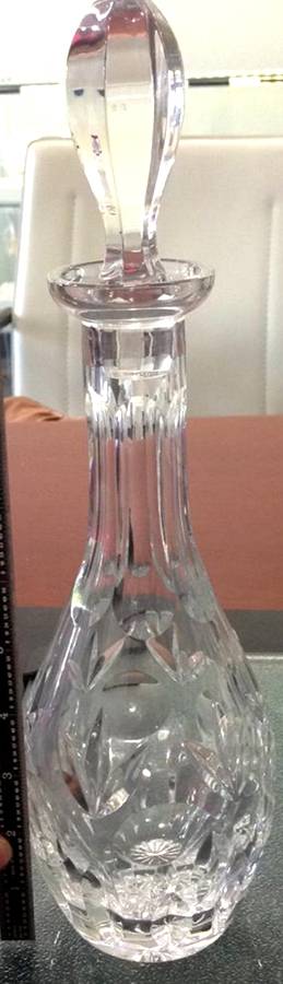 Bamberg (Curved in Bowl Shape) Decanter & Stopper by Nachtmann-1
