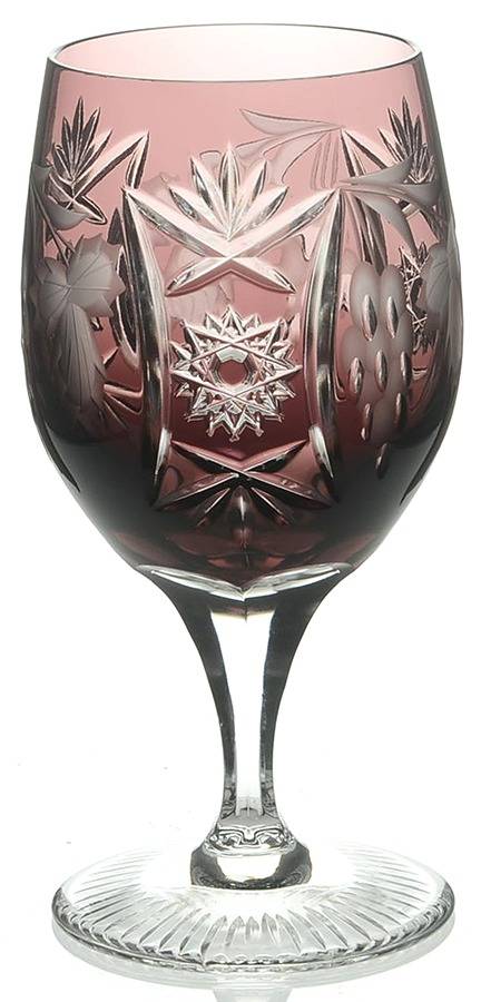 Traube Amethyst Mineral Water Glass by Nachtmann-1