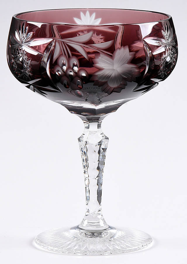 Traube Amethyst Champagne/Tall Sherbet by Nachtmann-1