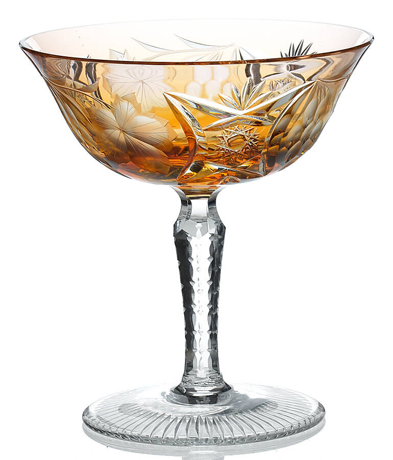 Traube Apricot Low Sherbet by Nachtmann-1