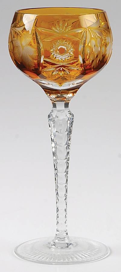 Traube Amber Tall Hock Wine by Nachtmann-1
